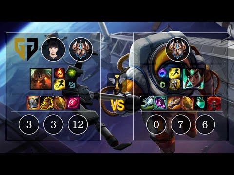 GEN Kellin Nautilus vs Karma Sup - KR Challenger Patch 10.10