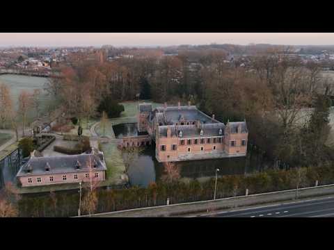 by DJI Neo 2 : Moorsel & Het Kasteel #Moorsel #Aalst #Drone #DJINeo2 #Waterslot #Vlaanderen