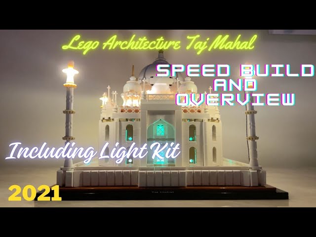 Vídeo relacionado con Lego Architecture Taj Mahal (20156) Building Toy; Engaging Building Project for Adults; New 2021 (2022 Pieces)