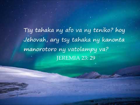 Fihirana FFPM Hira 215 Ny teny masina sy to