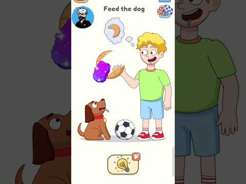 DOP 5 level 185 Feed the dogs 🐕 😤 #gaming #shortvideo #shorts