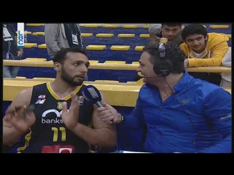 WABA 2018 - Post Game Ali Haidar - بطولة غرب اسيا للأندية ٢٠١٨