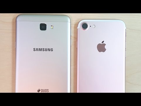 Samsung Galaxy J7 Prime vs iPhone 7