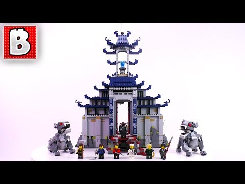 LEGO Ninjago Movie Temple of Ultimate Ultimate Weapon 70617 | Unbox Build Time Lapse Review