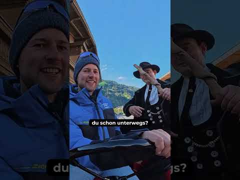 Was eine tolle Begegnung auf´m Weg zum Großglockner.. 🚜🏔️