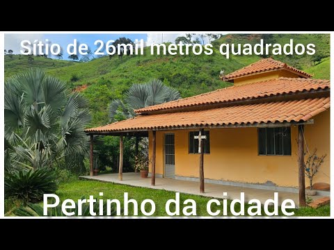 Sítio de 26 mil metros quadrados, pertinho de Ubaporanga.