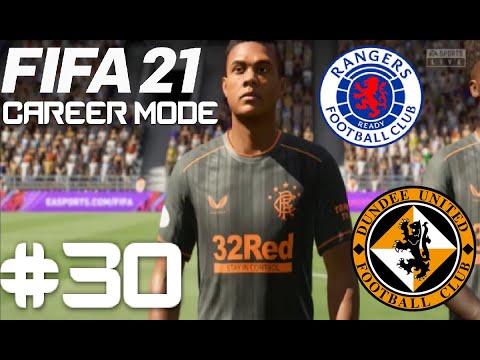 CUP SEMI FINAL! FIFA 21 RANGERS CAREER MODE - EPISODE 30