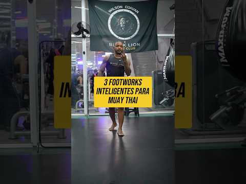 3 Footwork inteligente para Muay Thai.#artesmarciais #muaythai  #kickboxing #fight