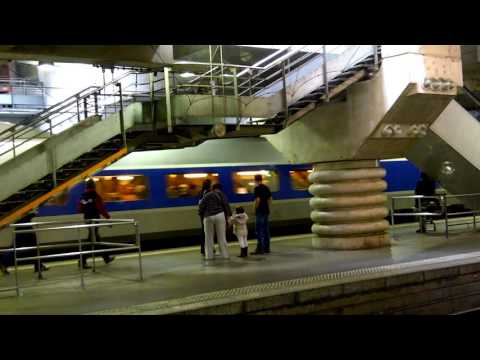 Tgv Atlantique Arrive Paris Montparnasse voie 2