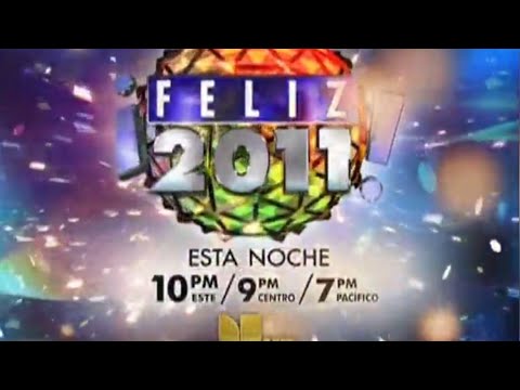 ¡Feliz 2011! Promo on Univision - Late 2010