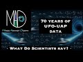 70 Years of UFO-UAP Data: A Scientific Review with Robert Powell (SCU Founder)