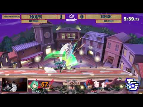 Warehouse War 2 - MopN (Pyra/Mythra) vs. Merf (Roy) [Losers Quarters]