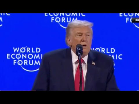 Trump forgets Greenland's name FOUR TIMES on stage in Davos