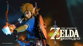 The Legend of Zelda: Breath of the Wild - Link PVC Painted Statue [Collector's Edition] (Re-run) video 1