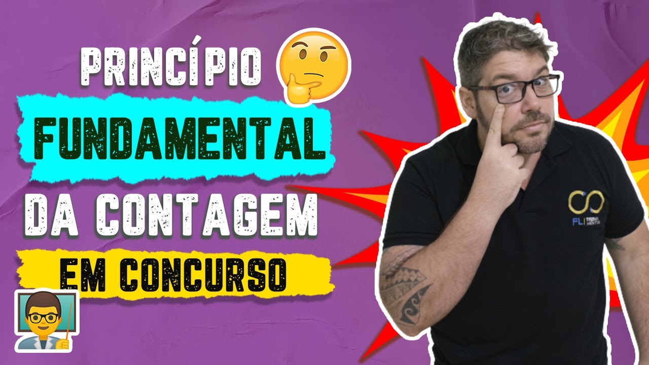 Aprenda PRINCÍPIO FUNDAMENTAL DA CONTAGEM para Concursos | Felippe Loureiro