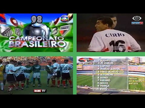 Brasileirão 1998 - campanha do São Paulo