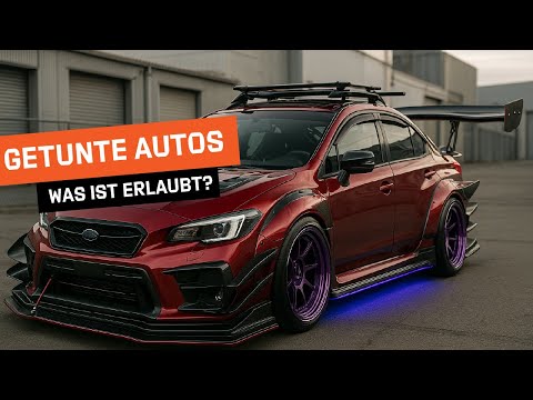 Tuning & Recht - Was ist erlaubt, was nicht? | Schneider Rechtsanwälte