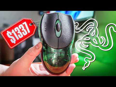 $1300 FOR A MOUSE? Razer Boomslang 20th Anniversary Edition (shocking)