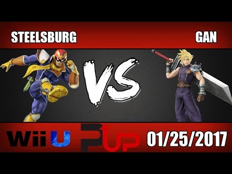TNF | Steelsburg (Captain Falcon/ Game & Watch) vs Gan (Cloud) - Wii U Winners Round 1 - Wii U