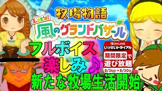 1週間の集大成！バッドエンド回避から最高の結婚式へ＃完結【 牧場物語 】【 風のグランドバザール 】
