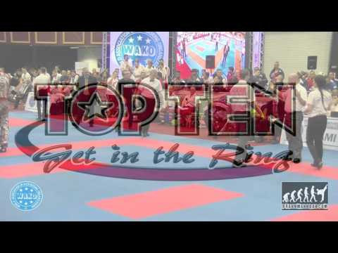 Robbie McMenamy IRL v Ross Cooke USA WAKO World Champioships 2015