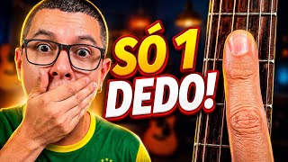 🎸Como CRIAR ARRANJOS LINDOS mexendo apenas 1 DEDO no VIOLÃO