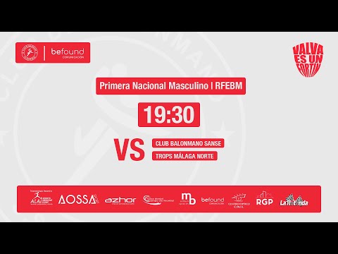 Balonmano Sanse VS BM Trops Málaga Norte - Temporada 21/22 - 1ª Nacional Masculina Grupo D