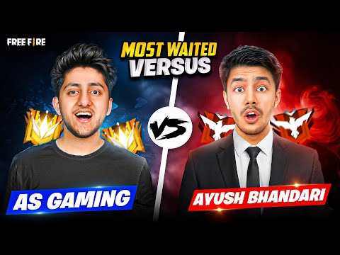 As Gaming Vs Ayush Bhandari In Free Fire Clash Squad Battle 😍 - Garena Free Fire