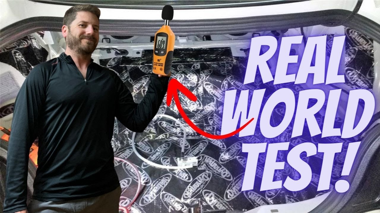 The Secret To Sound Deadening Your Car's Trunk