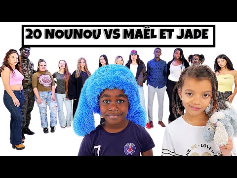 20 NOUNOU VS 2 ENFANTS : MAEL ET JADE