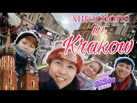 Attractions in Krakow Poland | Exploring Market Square in Krakow with Dora's Explorer