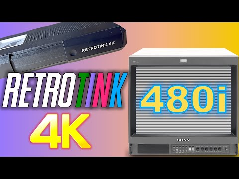 Downscaling Chronicles Mini: RetroTink 4K 480i output and 240p menu fix