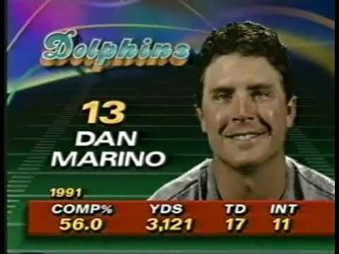 1991 week 15 Bengals at Dolphins