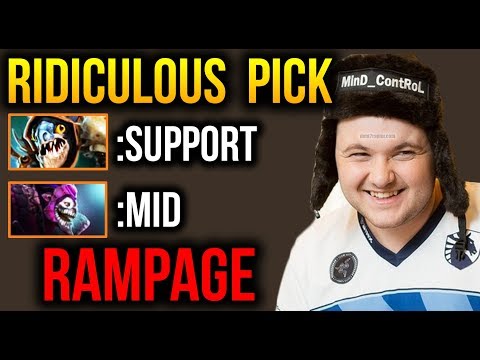 WTF, RIDICULOUS Draft Pick - Liquid vs NAVI - Midas Mode Dota 2 [Game2]