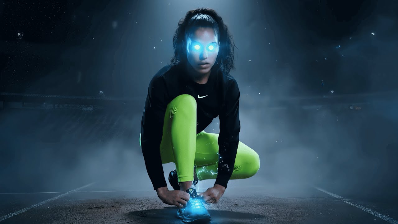 Nike Pegasus Noir AI Campaign - Premium Sports Advertising by MAY STUDIO