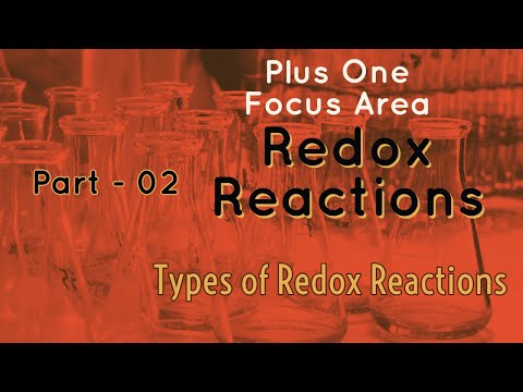 Plus One ||Focus Area Chemistry ||Chapter -8 || Redox Reactions || Types of Redox Reactions ||Part 2