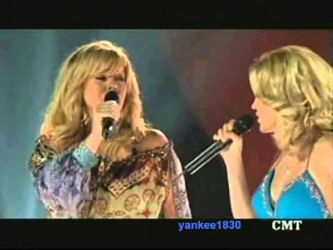 Carrie Underwood with Jamie O'Neal - Does He Love You