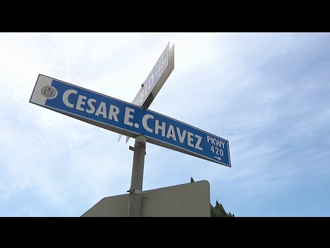 Residents in Barrio Logan react as Cesar E. Chavez Parkway is renamed | NBC 7 San Diego