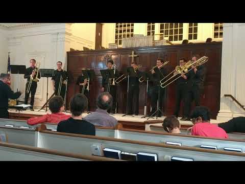 'Lake Effects' by Andrew J. Skaggs performed by 8 trombones