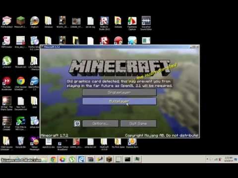 Playing on minecraft multiplayer servers and KeiNett Launcher download on description