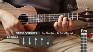 Less Than Jake - The Rest Of My Life (Ukulele Tutorial)