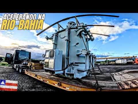 De Itatim BA até Divisa Alegre MG - EP59 / TP08 #fh540 #carretaprancha