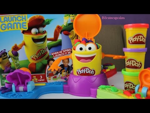 Play Doh Launch Game | Play Doh Games N Toys|Tuesday PlayDoh|B2cutecupcakes Video