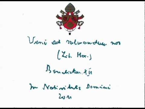 Un vistazo a la tarjeta navideña del Papa