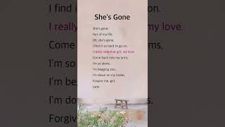 Download lagu She's Gone | Steelheart mp3