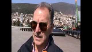 preview picture of video 'ο Δήμαρχος Γ Κοτρωνιάς στο λιμάνι της Στυλίδας'