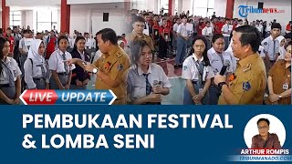 Wakil Gubernur Sulut Apresiasi Festival Lomba Seni Siswa Nasional & O2SN di SMA Negeri 1 Guru Lombok