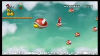 New Super Mario Bros. Wii Walkthrough - World 7-6
