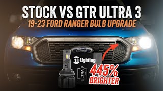 445% BRIGHTER Than Stock?!  19–23 Ford Ranger Headlight Upgrade Done Right! | GTR Lighting Ultra 3