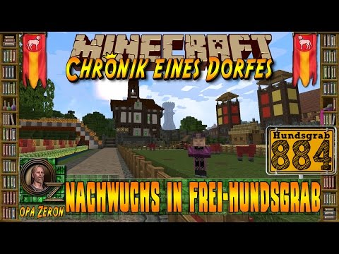 Minecraft #884-Chronik eines Dorfes-Nachwuchs in Frei-Hundsgrab[HD+Deutsch]